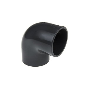 pvc nyomócső idom d25mm  90° BB könyök 10db/csomag