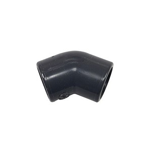 pvc nyomócső idom d32mm  45° BB könyök 10db/csomag